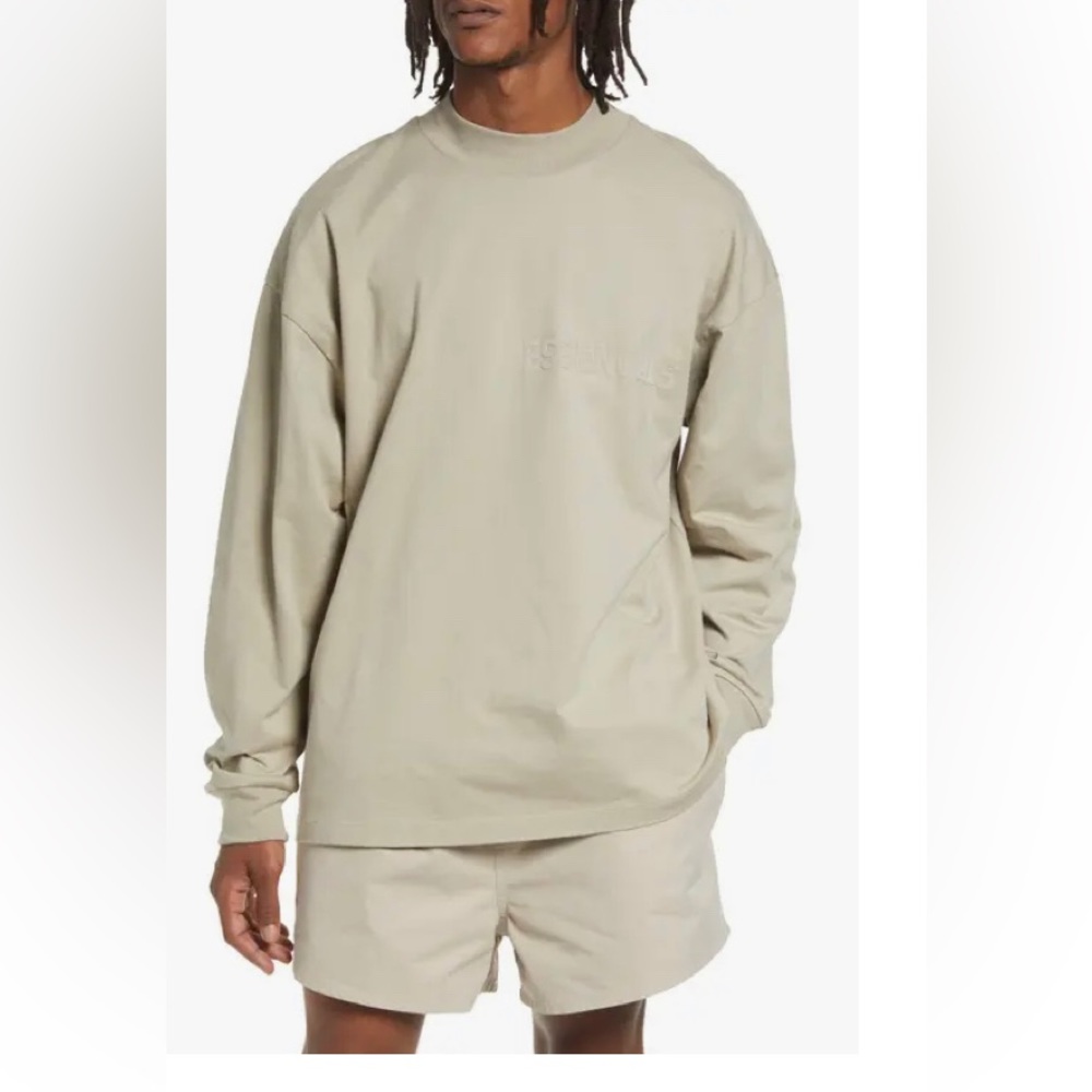 Fear of God Mens Essentials long sleeve shirt